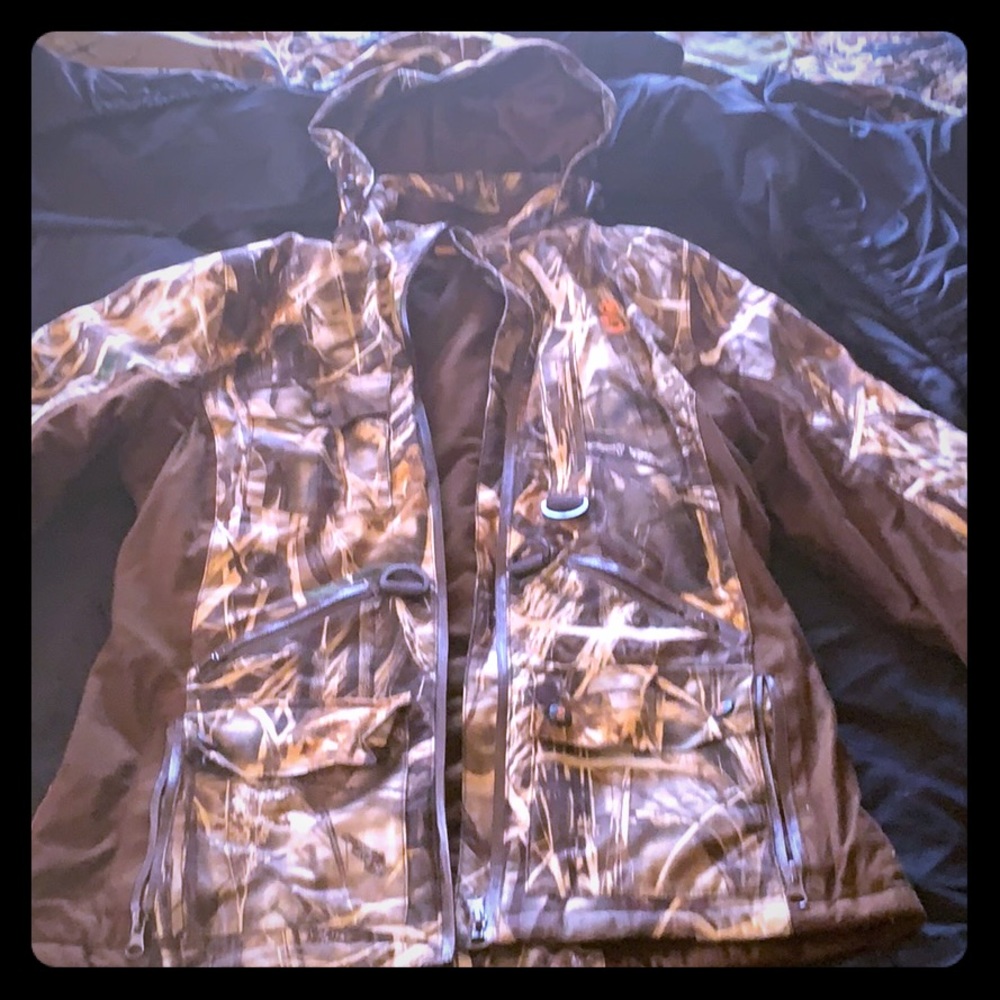 Warm hunting jacket